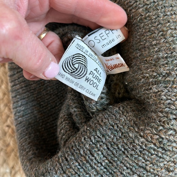 VINTAGE JOSEPH TRICOT MADE IN ENGLAND NEIMAN MARCUS WOOL TUBE SKIRT size S - Picture 8 of 10